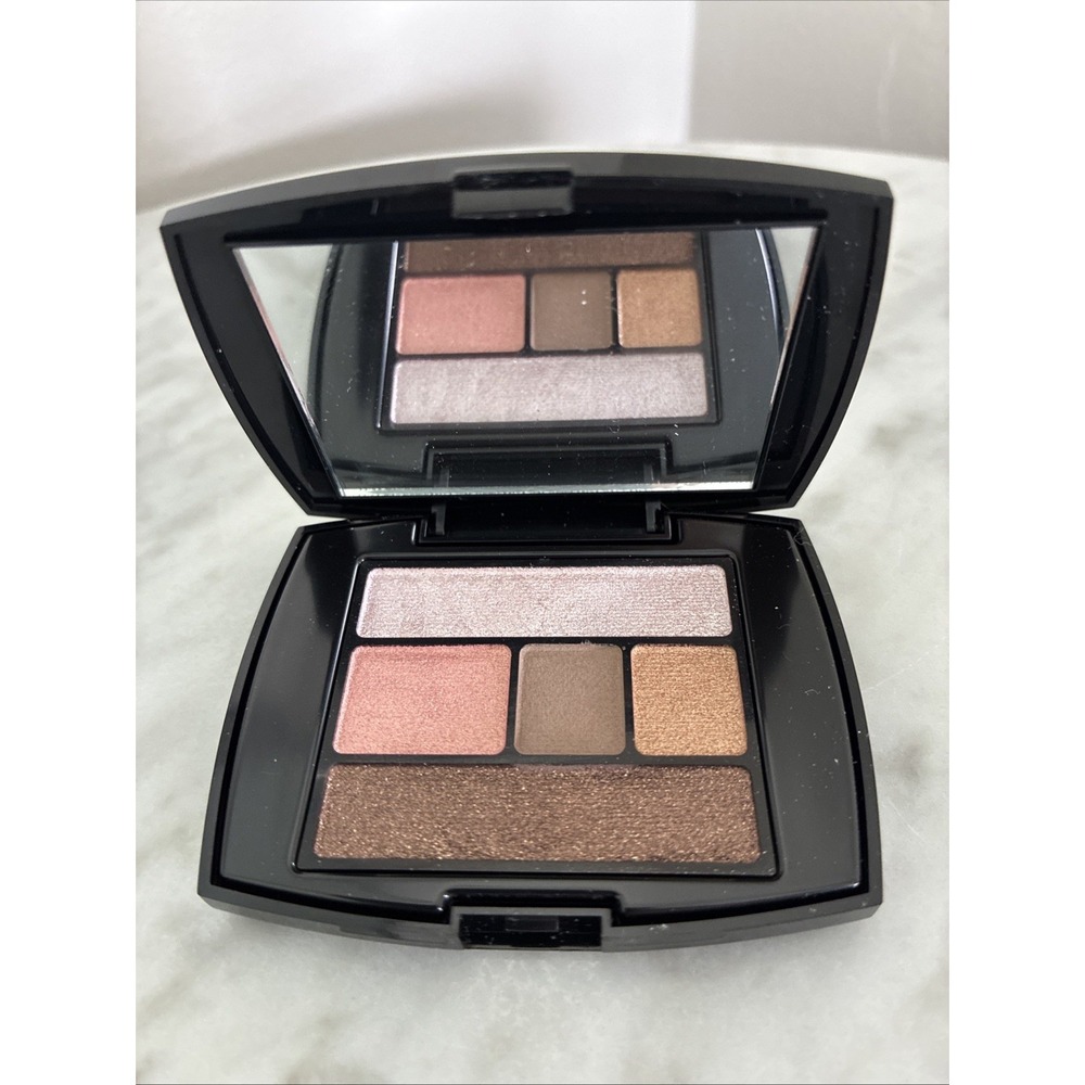 Lancome Color Design 5 Eyeshadow Liner Palette 207 Petal Pusher Travel Size Mini